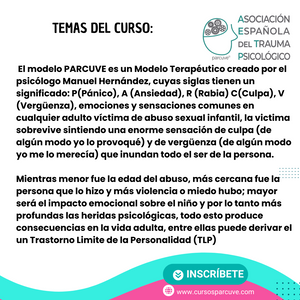 ABUSOS SEXUALES Y TRASTORNO LÍMITE DE PERSONALIDAD COMO ABORDAR EL TRATAMIENTO DESDE EL MODELO PARCUVE.