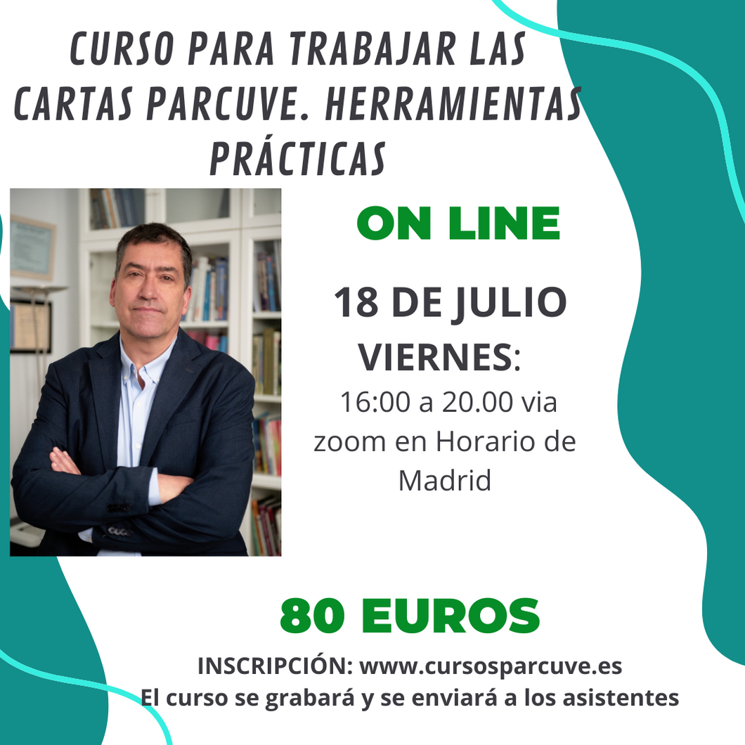 CURSO PARA TRABAJAR LAS CARTAS PARCUVE. HERRAMIENTAS PRÁCTICAS